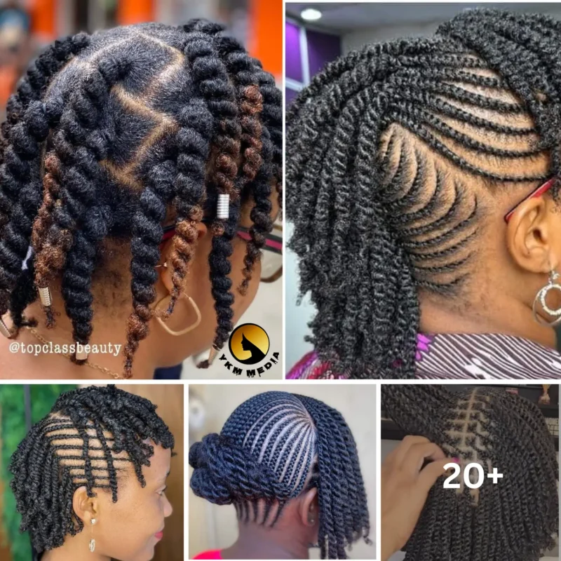20 PHOTOS Exclusive Braid Patterns for Black Women