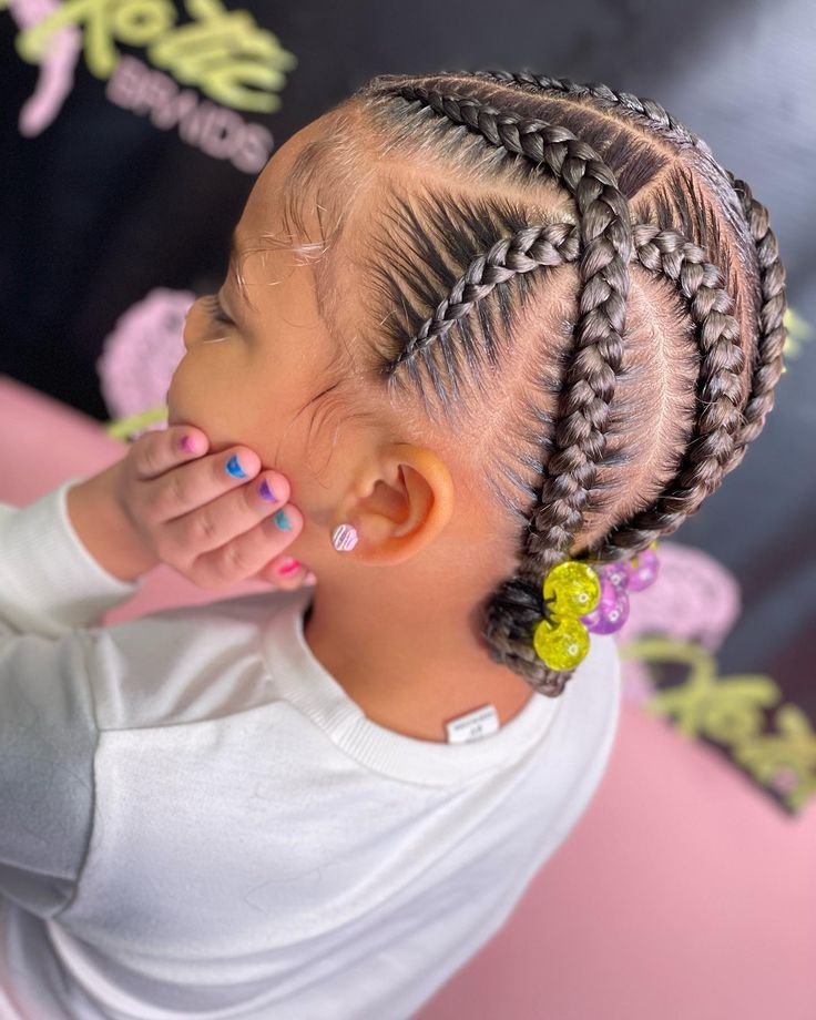 20 PHOTOS Kids cornrow hairstyles - Stylish & Unique