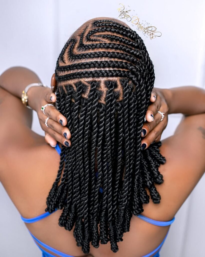 20 PHOTOS Goddess braids exclusive styles