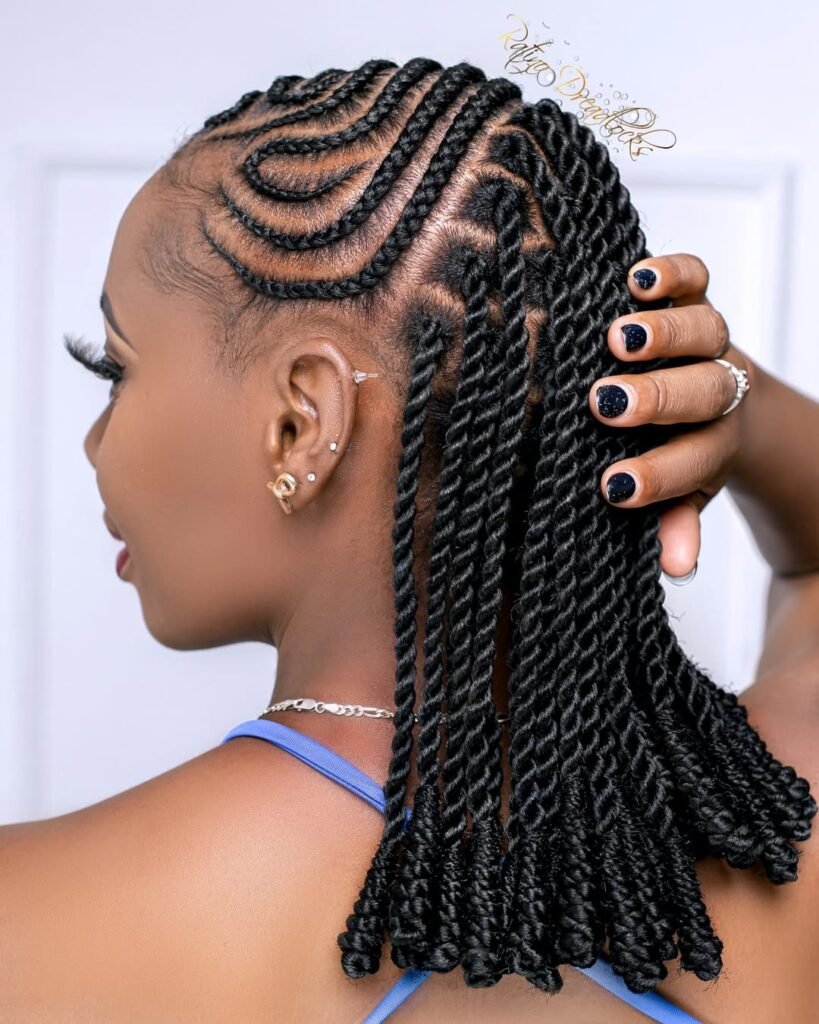 20 PHOTOS Goddess braids exclusive styles