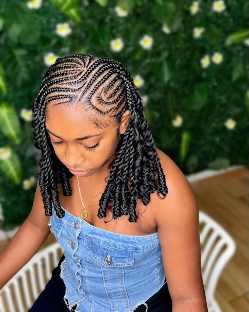 High-end African hair stylist for women - Luxury salon hairstyles for women 