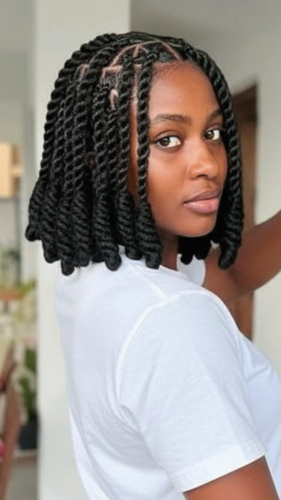 High-end African hair stylist for women - Luxury salon hairstyles for women