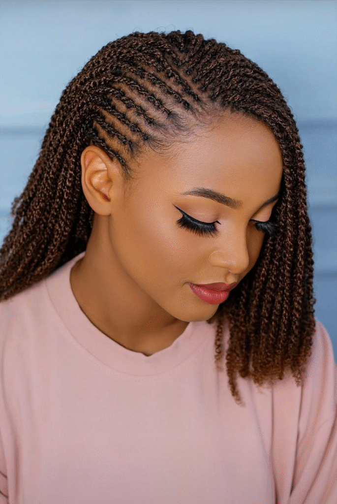 High-end African hair stylist for women - Luxury salon hairstyles for women