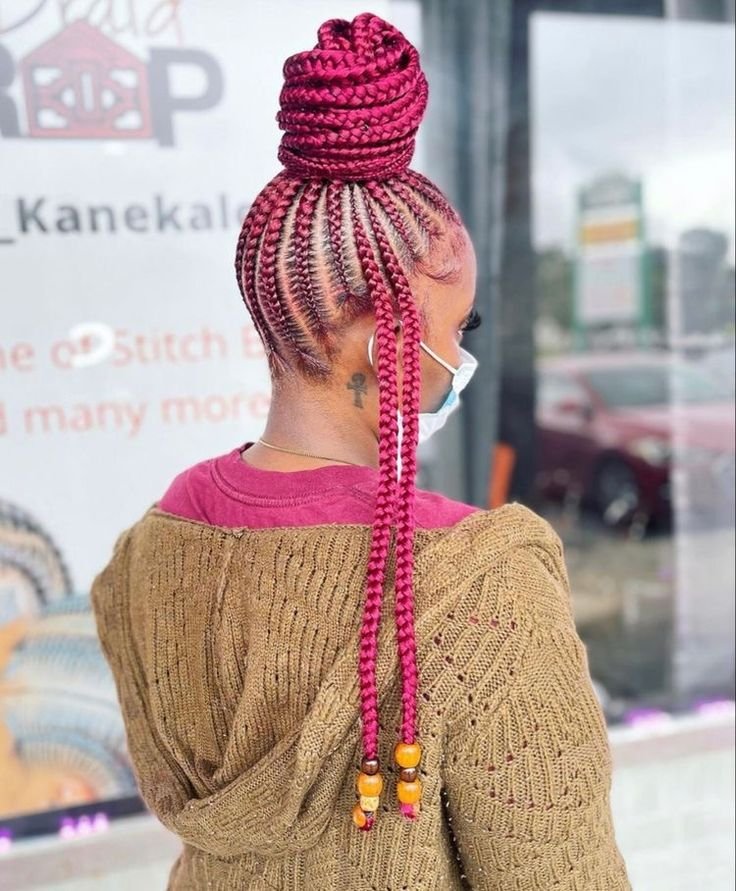 High-end African hair stylist for women - Luxury salon hairstyles for women 