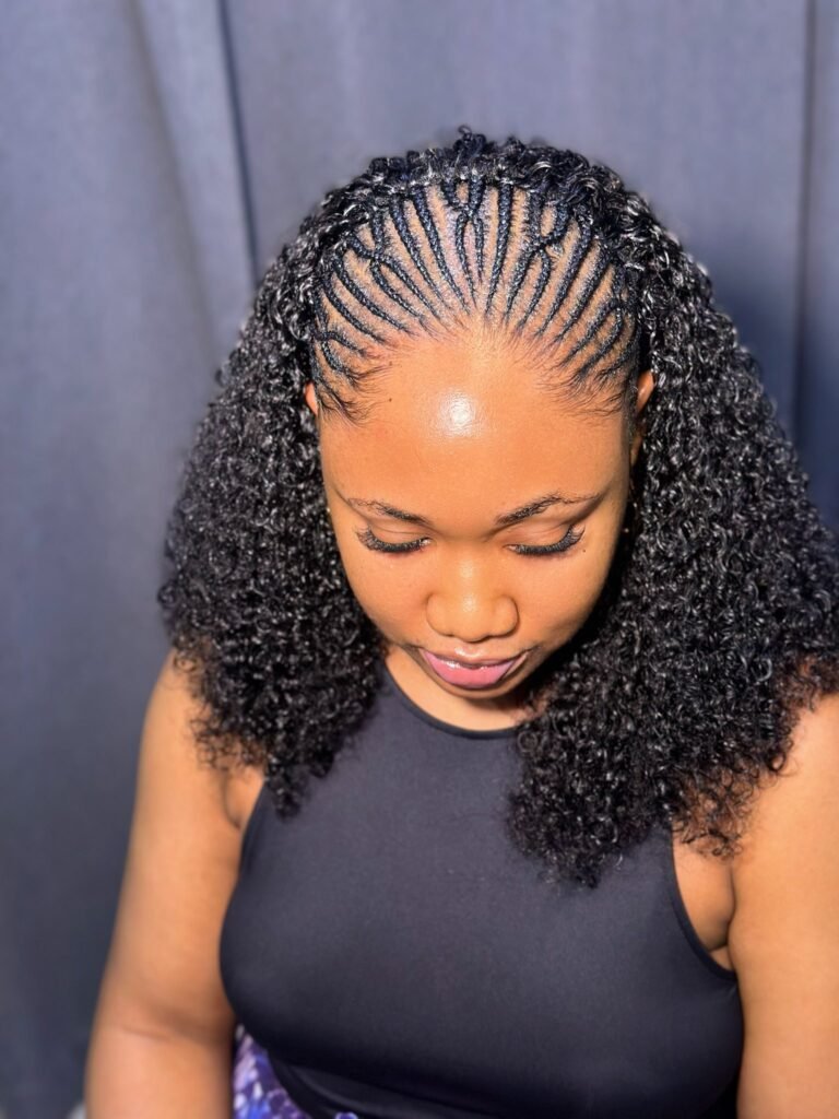 High-end African hair stylist for women - Luxury salon hairstyles for women