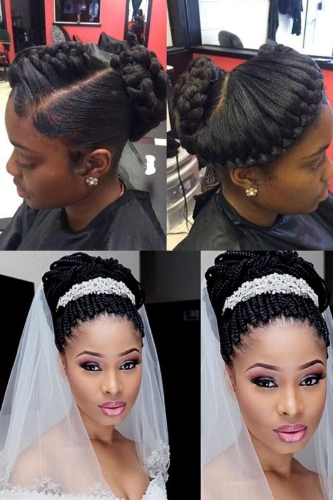 30 PHOTOS: Luxury bridal African braids for women
