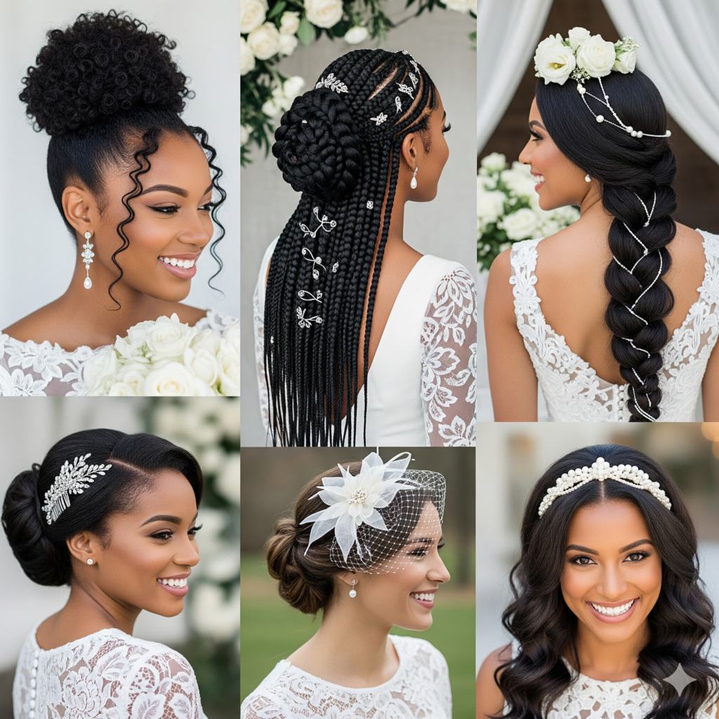 30 PHOTOS: Luxury bridal African braids for women