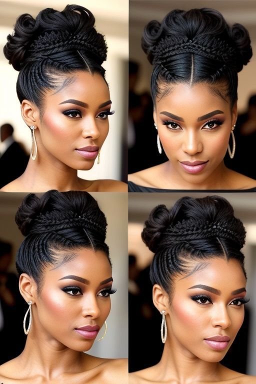 30 PHOTOS: Luxury bridal African braids for women