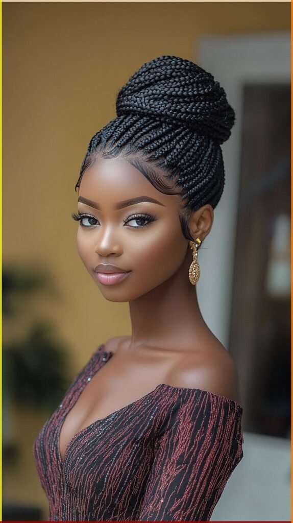 30 PHOTOS: Luxury bridal African braids for women