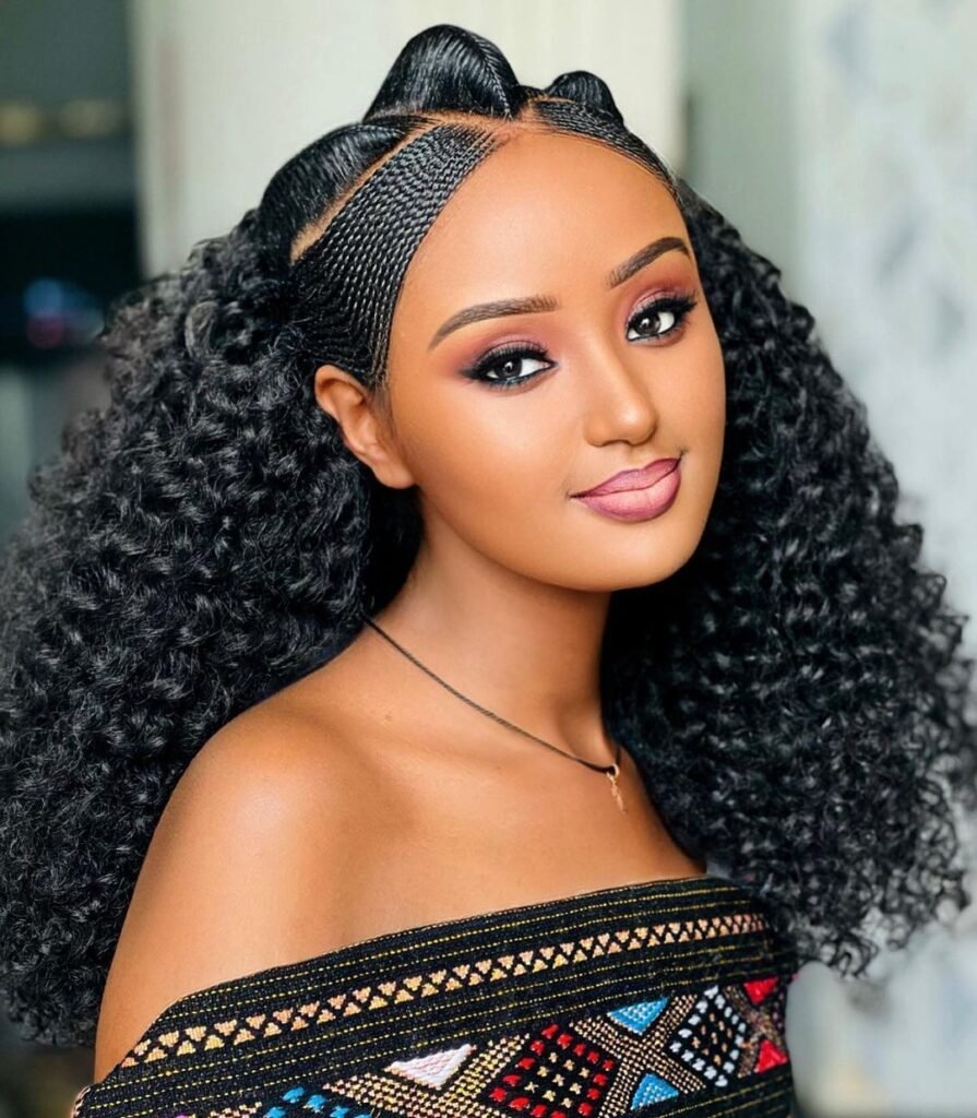 30 PHOTOS: Luxury bridal African braids for women