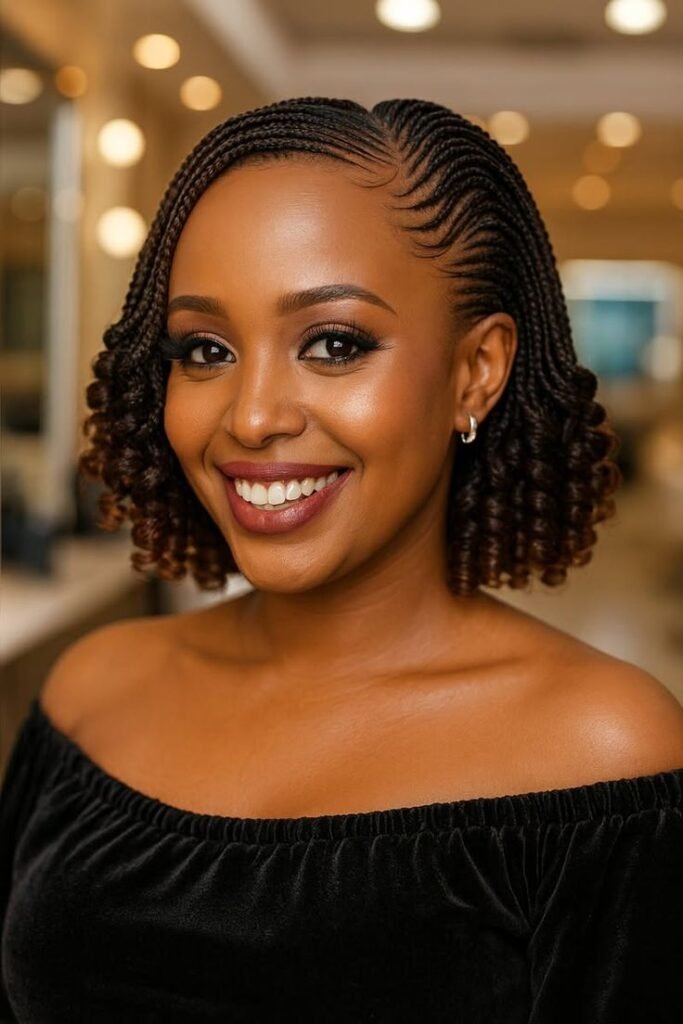 30 PHOTOS: Luxury bridal African braids for women