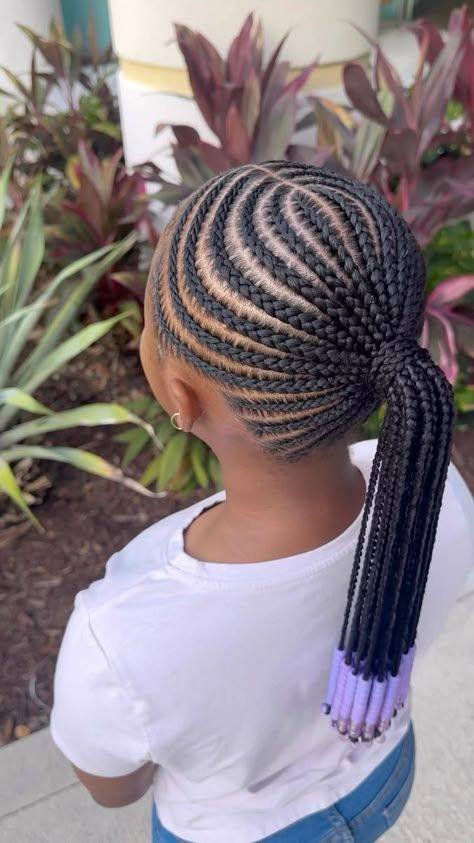 Luxury braided hairstyles for children