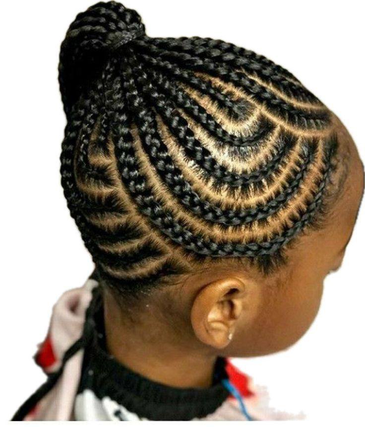 Luxury braided hairstyles for children