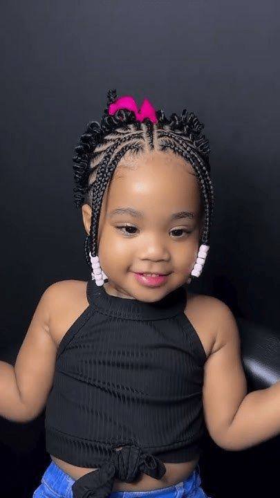 Luxury braided hairstyles for children