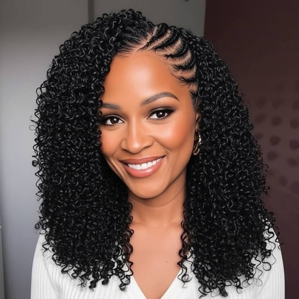 20 PHOTOS Celebrity cornrow braid looks