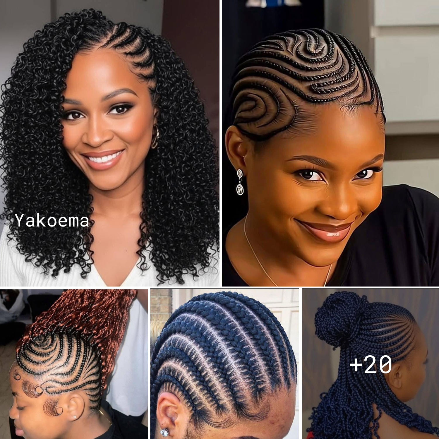 20 PHOTOS Celebrity cornrow braid looks