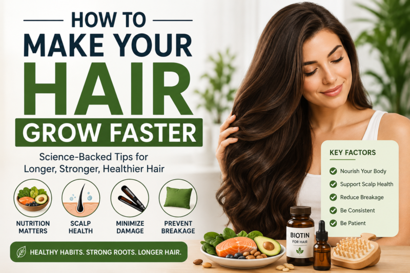 How to Make Your Hair Grow Faster 10 Science-Backed Tips