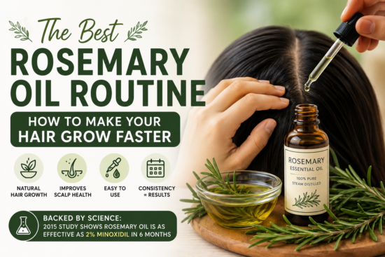 The Best Rosemary Oil Routine How to Make Your Hair Grow Faster