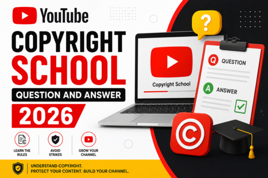 200+ YouTube Copyright School Question and Answer 2026